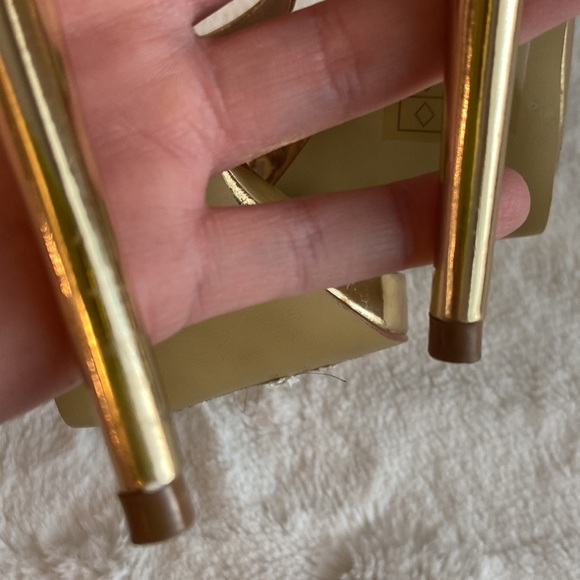 Bebe Gold heels - Picture 6 of 6